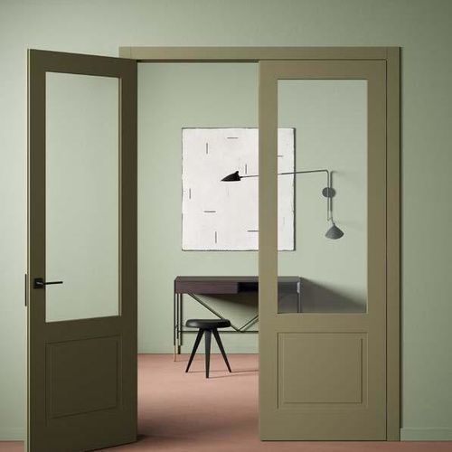 Porta da interno - PHANTA - SCRIGNO - in legno / rototraslante / scorrevole