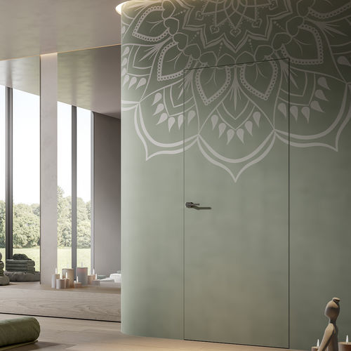 Porta d'ingresso - ACUSTICA - SCRIGNO - in legno / scorrevole / contemporanea