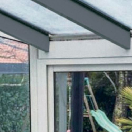 Profilo in alluminio - CARBOGLASS® - SEDPA - in policarbonato / a sezione simmetrica / per balcone