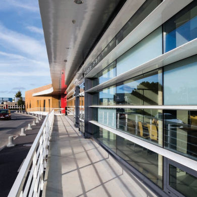 Profilo in alluminio - Elegance 52 HL/VL - Sapa Building Systems - per facciata / per vetri / per giunti