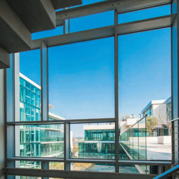 Profilo in alluminio - Elegance 52 IT - Sapa Building Systems - per parete a cortina in vetro / per finestra / per edifici
