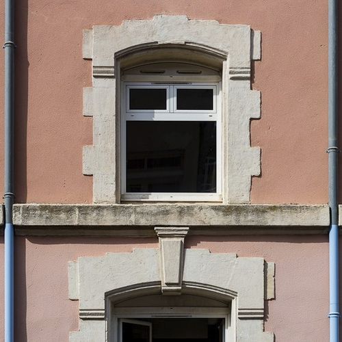 Finestra in alluminio - 50S - Sapa Building Systems - scorrevole / a doppi vetri / a 2 ante