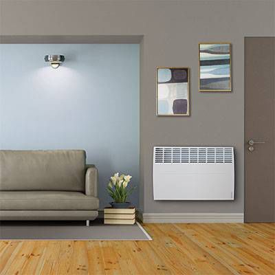 Termoconvettore elettrico - F19 DESIGN - ATLANTIC - 1000 w / 500 w / 1500 w