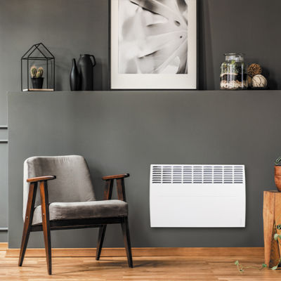 Termoconvettore elettrico - F120 DESIGN - ATLANTIC - 1000 w / 500 w / 1500 w