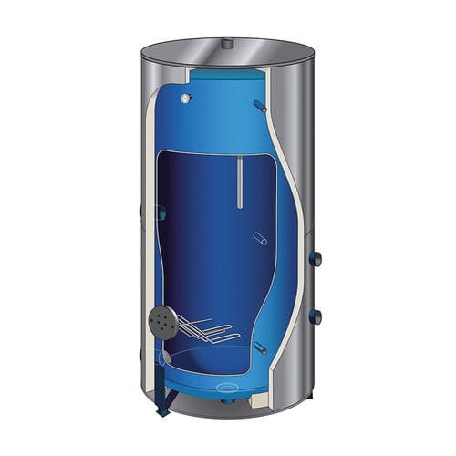 Boiler per acqua calda elettrico - CORTHERM - ATLANTIC - a pavimento / verticale / commerciale