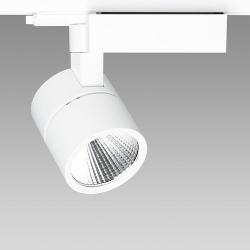 Faretti a binario LED - BEAM - REGENT LIGHTING - tondo / in ghisa di alluminio / contract
