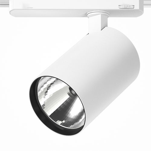 Faretti a binario LED - SUA - REGENT LIGHTING - tondo / in ghisa di alluminio / per negozio