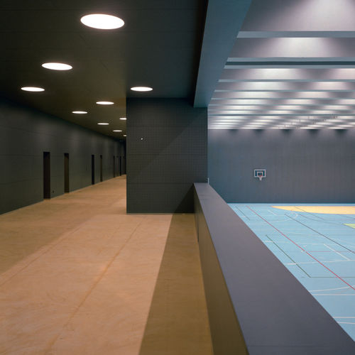 Luce a sospensione - SOLO SLIM - REGENT LIGHTING - da incasso a soffitto / LED / rotonda