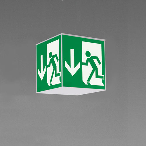 Illuminazione di emergenza da soffitto - CUBO SAVE - REGENT LIGHTING - sospesa / quadrata / LED
