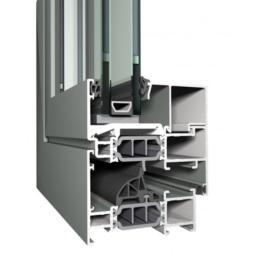 Profilato per finestra in alluminio - CONCEPTSYSTEM 77 - Reynaers Aluminium - termoisolante / antirapina / ignifugo