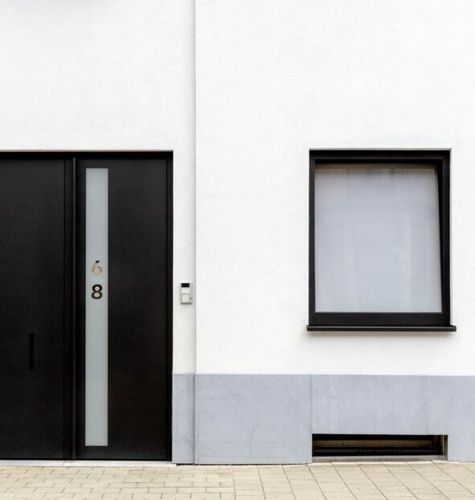 Porta d'ingresso - MASTERLINE 8 - Reynaers Aluminium - in alluminio / battente / contemporanea