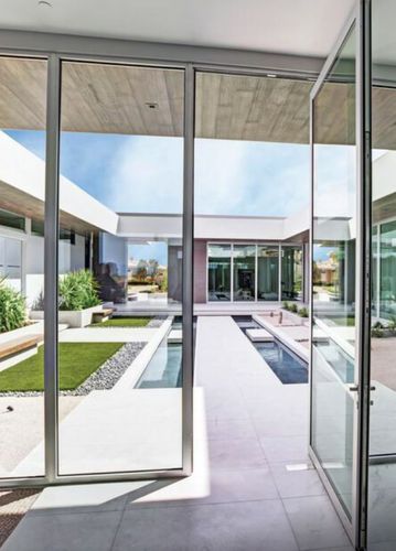 Profilato per porte in alluminio - CONCEPTSYSTEM 77 - Reynaers Aluminium - di sicurezza / termoisolante / antirapina