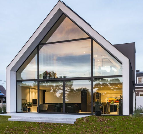 Sistema scorrevole in alluminio - CONCEPTPATIO 155 - Reynaers Aluminium - per porta / a muro / per uso residenziale