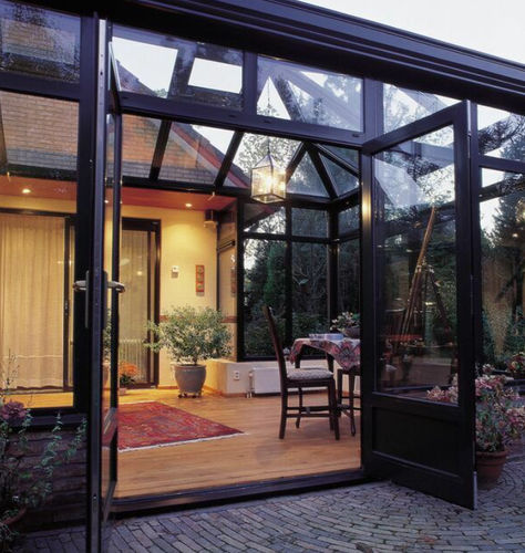 Veranda in alluminio - TR 200 - Reynaers Aluminium - contract