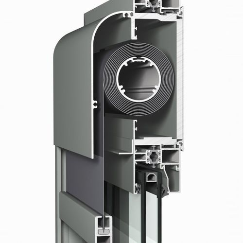 Frangisole in alluminio - REYNASCREEN - Reynaers Aluminium - per facciata