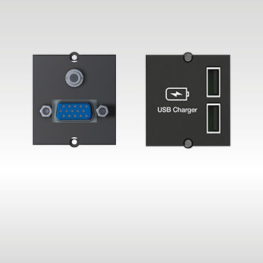 Presa USB - MODULES CUSTOM - BACHMANN - HDMI / da bancone / non incassato