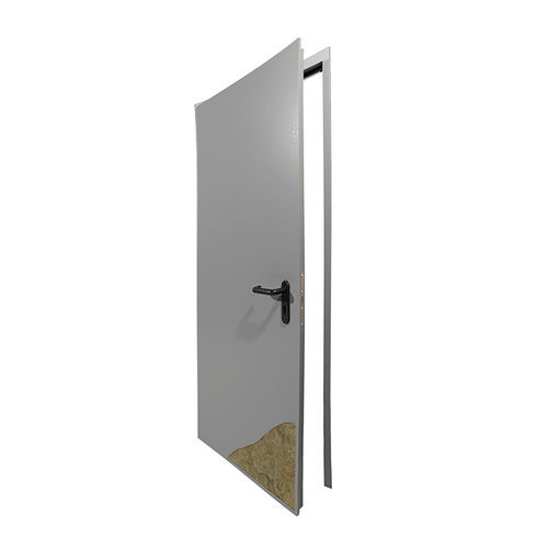 Porta da interno - ACOUSTIC  - PADILLA - in acciaio / battente / contemporanea
