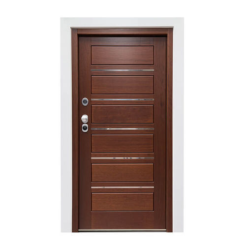 Porta da interno - ELECTRO DAS  - PADILLA - in legno / in acciaio galvanizzato / battente