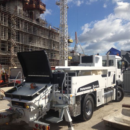 Pompa per calcestruzzo mobile - MOLI 2110 HP - PUTZMEISTER