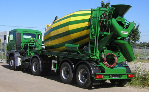Camion betoniera per calcestruzzo - P 10DS - PUTZMEISTER - leggero