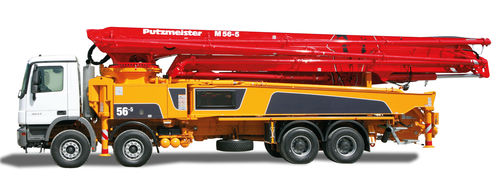 Pompa per calcestruzzo mobile - M 56-5 - PUTZMEISTER