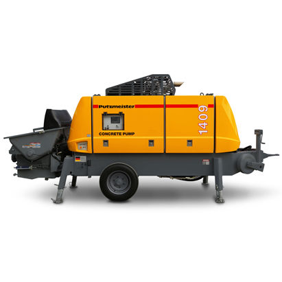 Pompa per calcestruzzo montata su rimorchio - BSA 1409 D4 - PUTZMEISTER