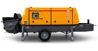 Pompa per calcestruzzo montata su rimorchio - BSA 2109 H E - PUTZMEISTER