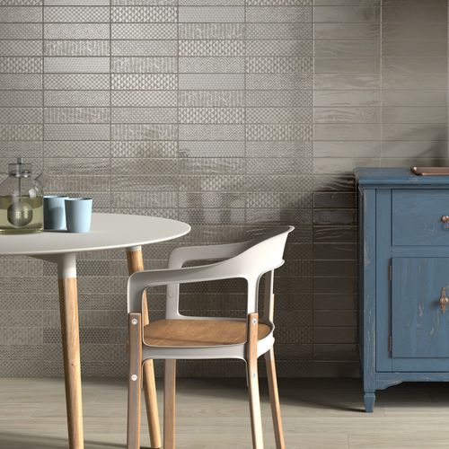 Piastrella in ceramica - LOFT BRICK - RAK Ceramics - lucida / da interno / da parete