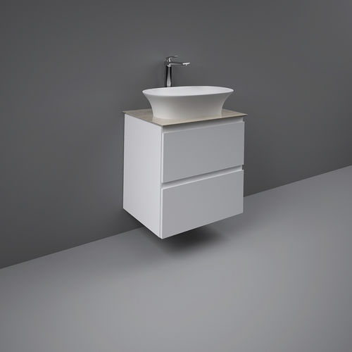 Lavabo da incasso - RAK-Sensation - RAK Ceramics - in ceramica / ovale / contemporaneo