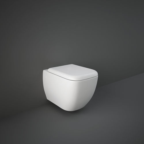 WC filomuro - Rak-Metropolitan - RAK Ceramics - in ceramica / con cassetta ad incasso / moderno