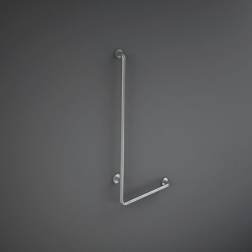 Barra di sostegno in acciaio inossidabile - RAK-Silver - RAK Ceramics - a forma di L / da parete / contract