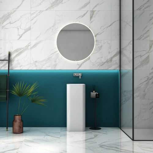Piastrella in porcellana - TECH-MARBLE - RAK Ceramics - lucida / da interno / da bagno