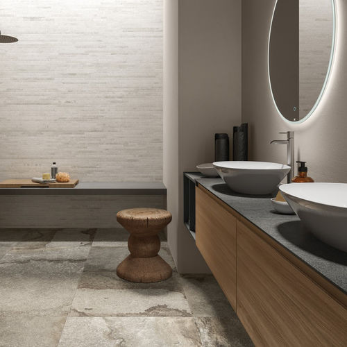 Piastrella in porcellana - LAPIDEUS - RAK Ceramics - opaca / da interno / da esterno