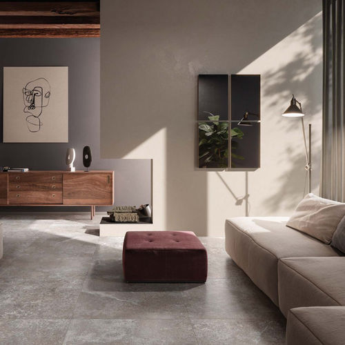 Piastrella in porcellana - VALLEY STONE - RAK Ceramics - opaca / da interno / da sala