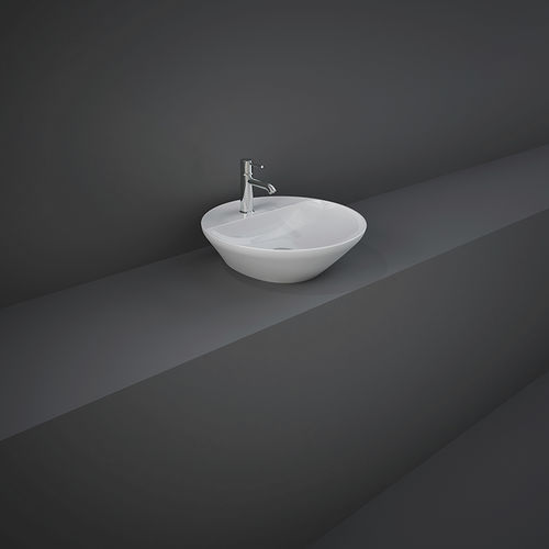 Lavabo da appoggio - RAK-VARIANT - RAK Ceramics - in ceramica / rotondo / senza foro