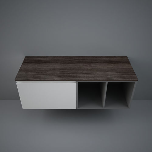 Piano di lavoro in legno massiccio - RAK-PLANO - RAK Ceramics - grigio / marrone / sabbia
