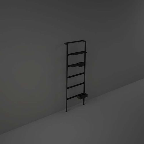 Sistema di scaffali a muro - RAK-JOY UNO - RAK Ceramics - autoportante / sospeso / a barre