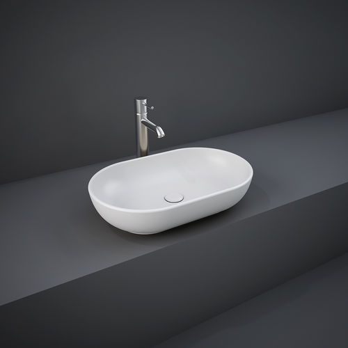 Lavabo da appoggio - RAK-Feeling - RAK Ceramics - in ceramica / ovale / contemporaneo