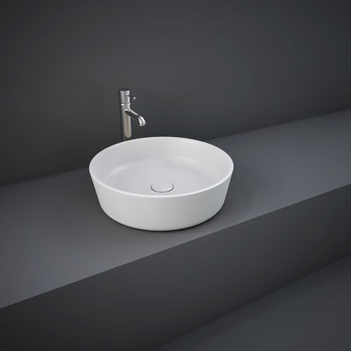 Lavabo da appoggio - RAK-Feeling - RAK Ceramics - in ceramica / rotondo / contemporaneo