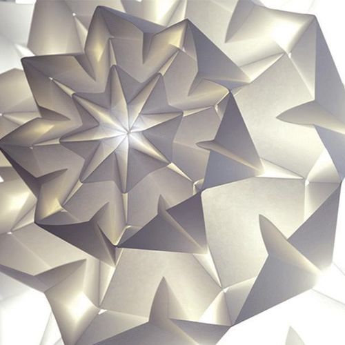Membrana tessile in poliestere - ORIGAMI DROP - PROCÉDÉS CHÉNEL INTERNATIONAL - di carta / per controsoffitto / per interni
