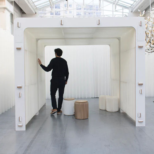 Isola di privacy per ufficio modulare - DROP ROOM© - PROCÉDÉS CHÉNEL INTERNATIONAL - per riunioni / in cartone