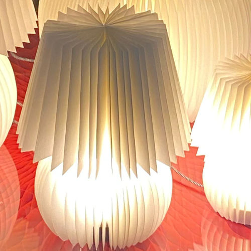 Lampada da tavolo - LIGHT ONE - PROCÉDÉS CHÉNEL INTERNATIONAL - in poliestere / di carta / in fibra di vetro
