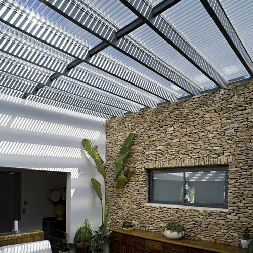Copertura vetrata fissa - TANAGRA® - PROFILS SYTEMES - in alluminio