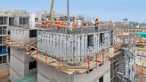 Cassaforma modulare - UNO - PERI S.A.S. - in acciaio / per muro