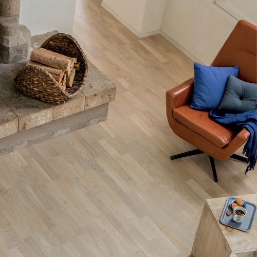 Parquet multistrato - SAPHIR ORF&Eacute;O 139 - PANAGET - in rovere / ponte di barca / spazzolato