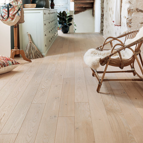 Parquet multistrato - SAPHIR DIVA 139 - PANAGET - in rovere / ponte di barca / spazzolato