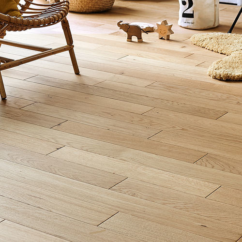 Parquet massello - AUTHENTIC TOPAZE SONATE 90 - PANAGET - in rovere / ponte di barca / spazzolato