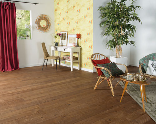Parquet multistrato - ORIGINE CUIR DIVA - PANAGET - massello / in rovere / ponte di barca