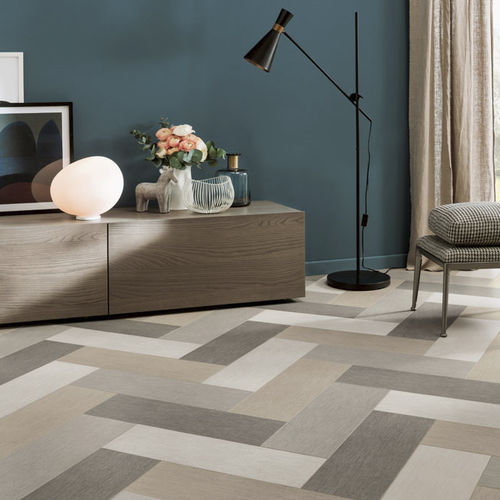 Piastrella in gres porcellanato - CRAFT : DECOS - HERRINGBONE MODULUS A-B - Panaria ceramica - finitura naturale / da interno / da parete