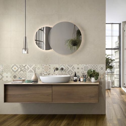 Piastrella in ceramica smaltata - EVEN : IVORY - Panaria ceramica - finitura naturale / da interno / da parete